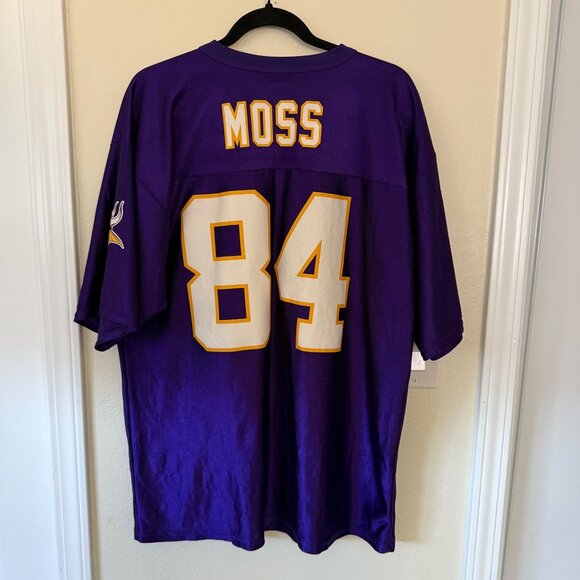 Vintage Minnesota Viking Randy Moss NFL Football Jersey Size Large - Picture 1 of 5